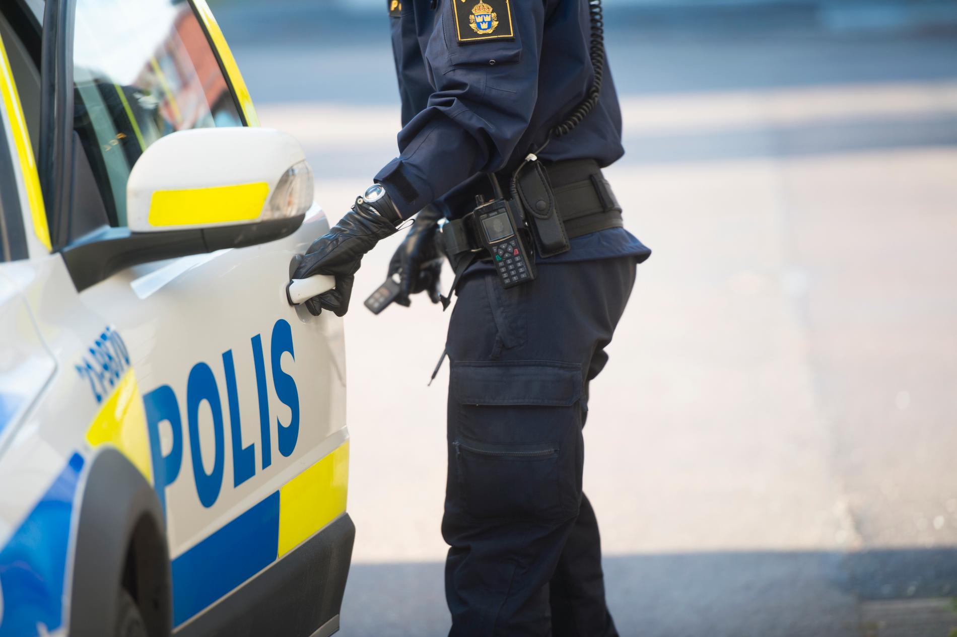 En person har gripits misstänkt för att ha knivskurit en man i Upplands Väsby. Arkivbild.