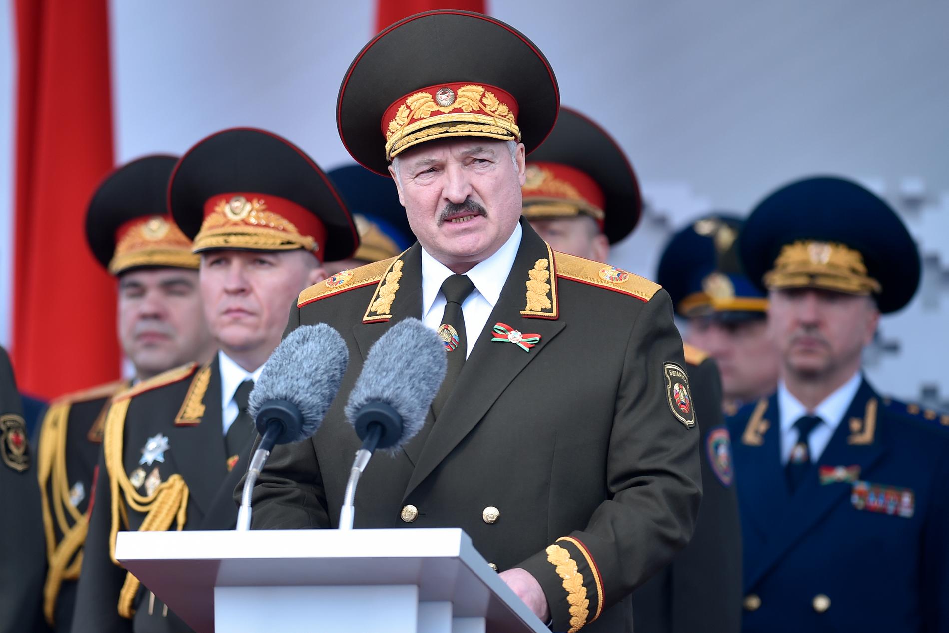 Diktatorn Aleksandr Lukasjenko. Arkivbild.