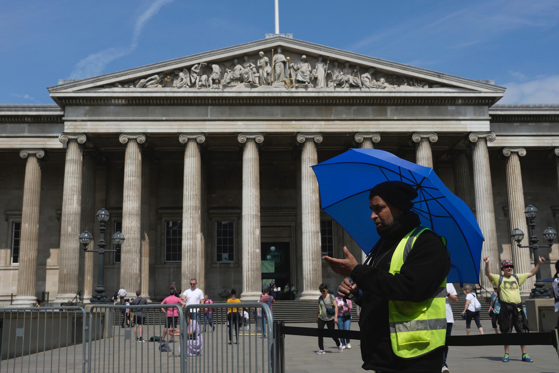 British Museum i London har drabbats av en rad stölder de senaste åren. Arkivbild.