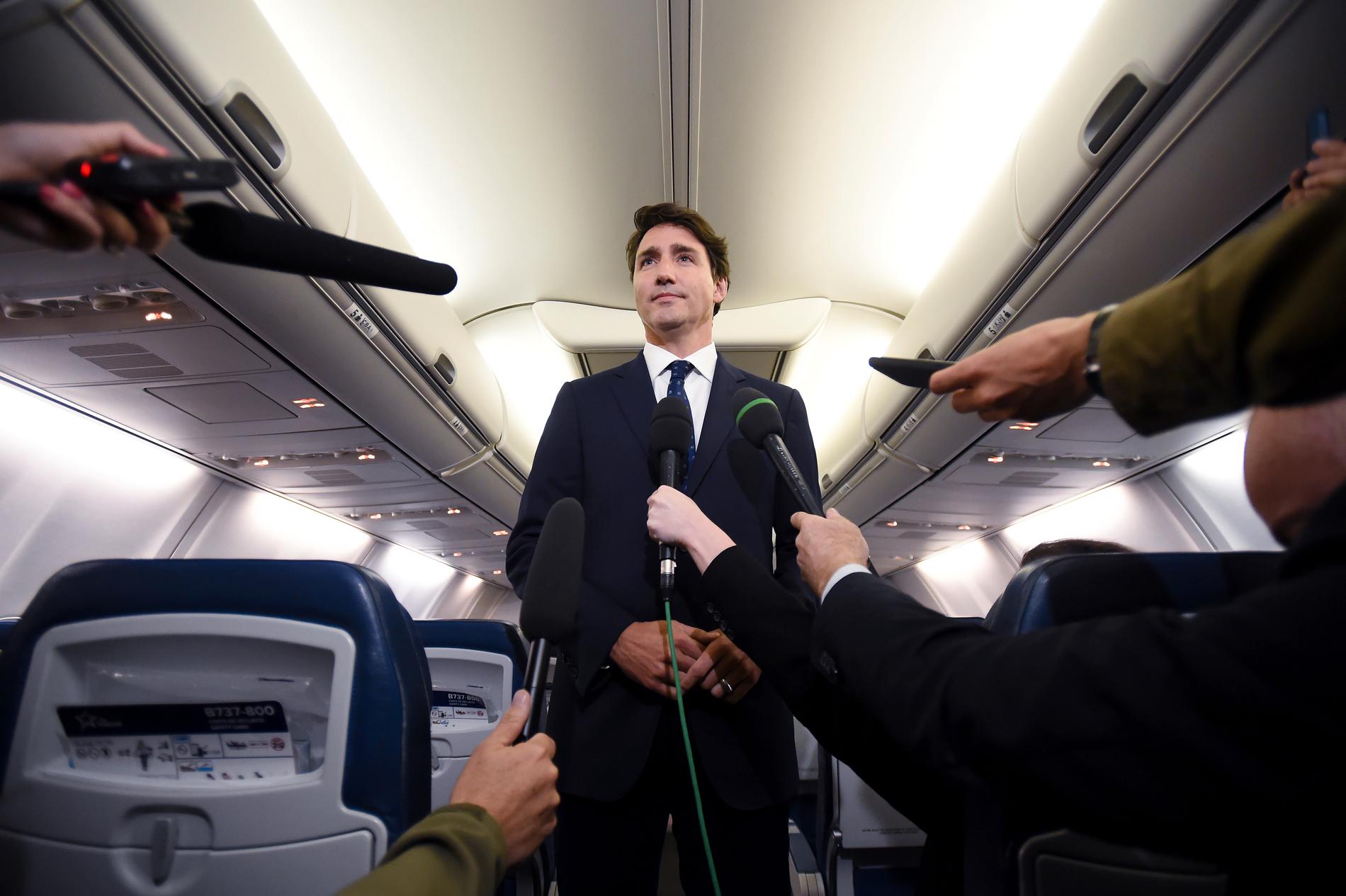 Justin Trudeau ber om ursäkt för brownface-bilden.