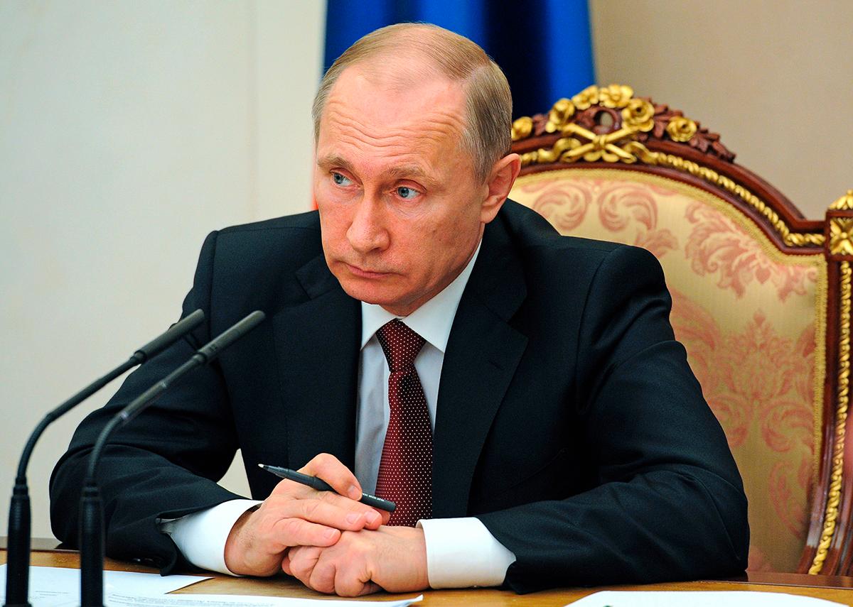 Vladimir Putin, rysk president.