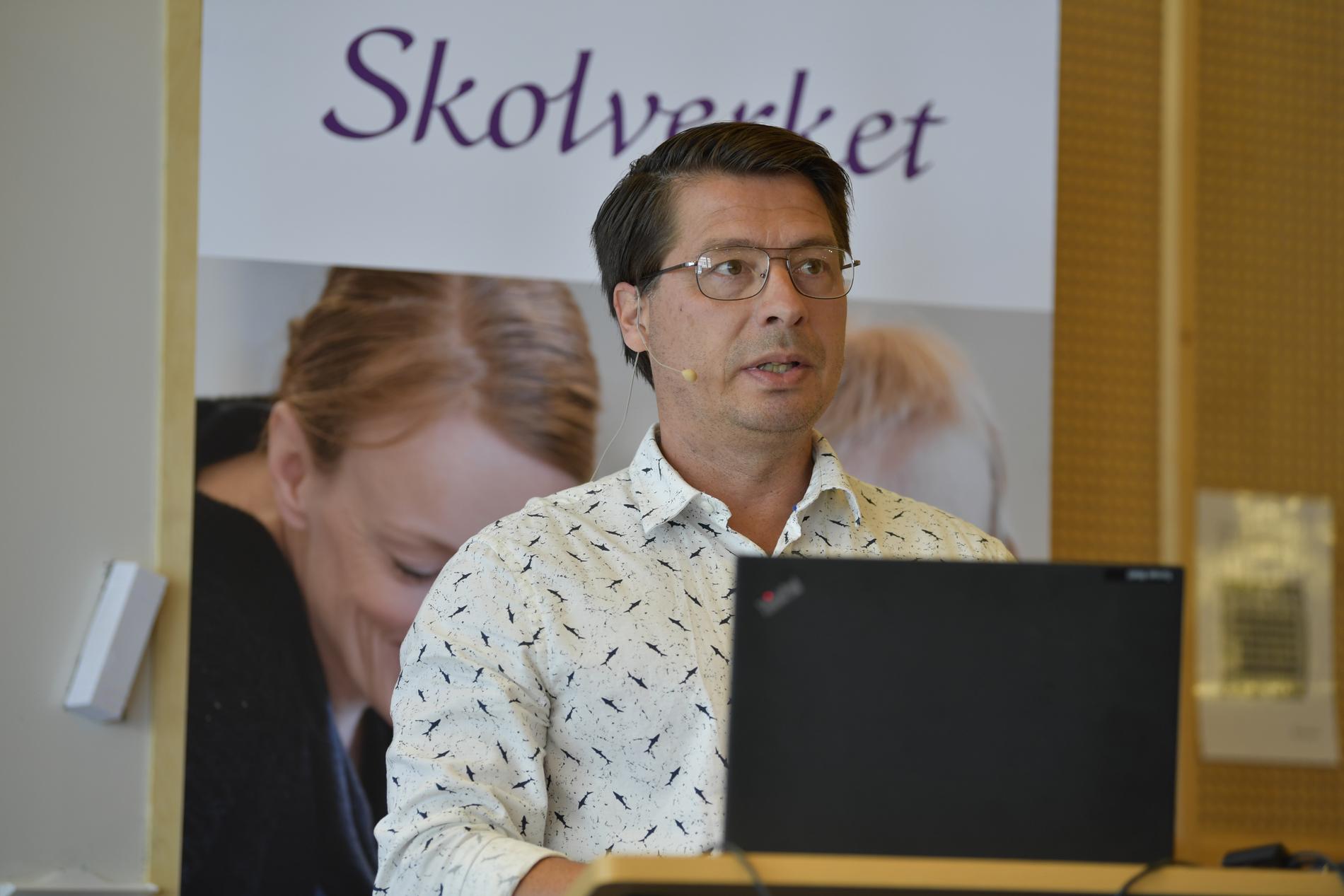 Tomas Matti, Skolverkets projektledare för den svenska delen av Talis.