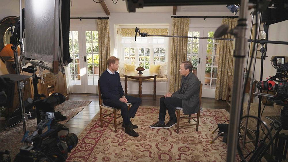 Prins Harry gav en lång intervju till Tom Bradby på ITV.