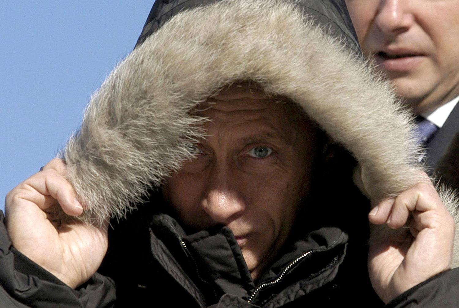 Vintertid får de ryska soldaterna räkna med temperaturer på cirka 50 minusgrader.