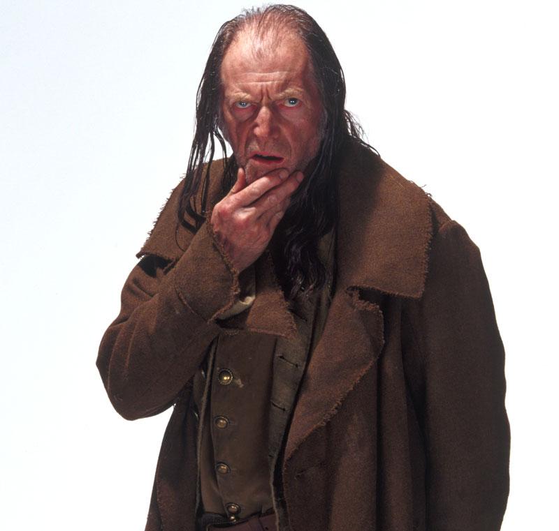 David Bradley, här som Argus Filch i ”Harry Potter”.