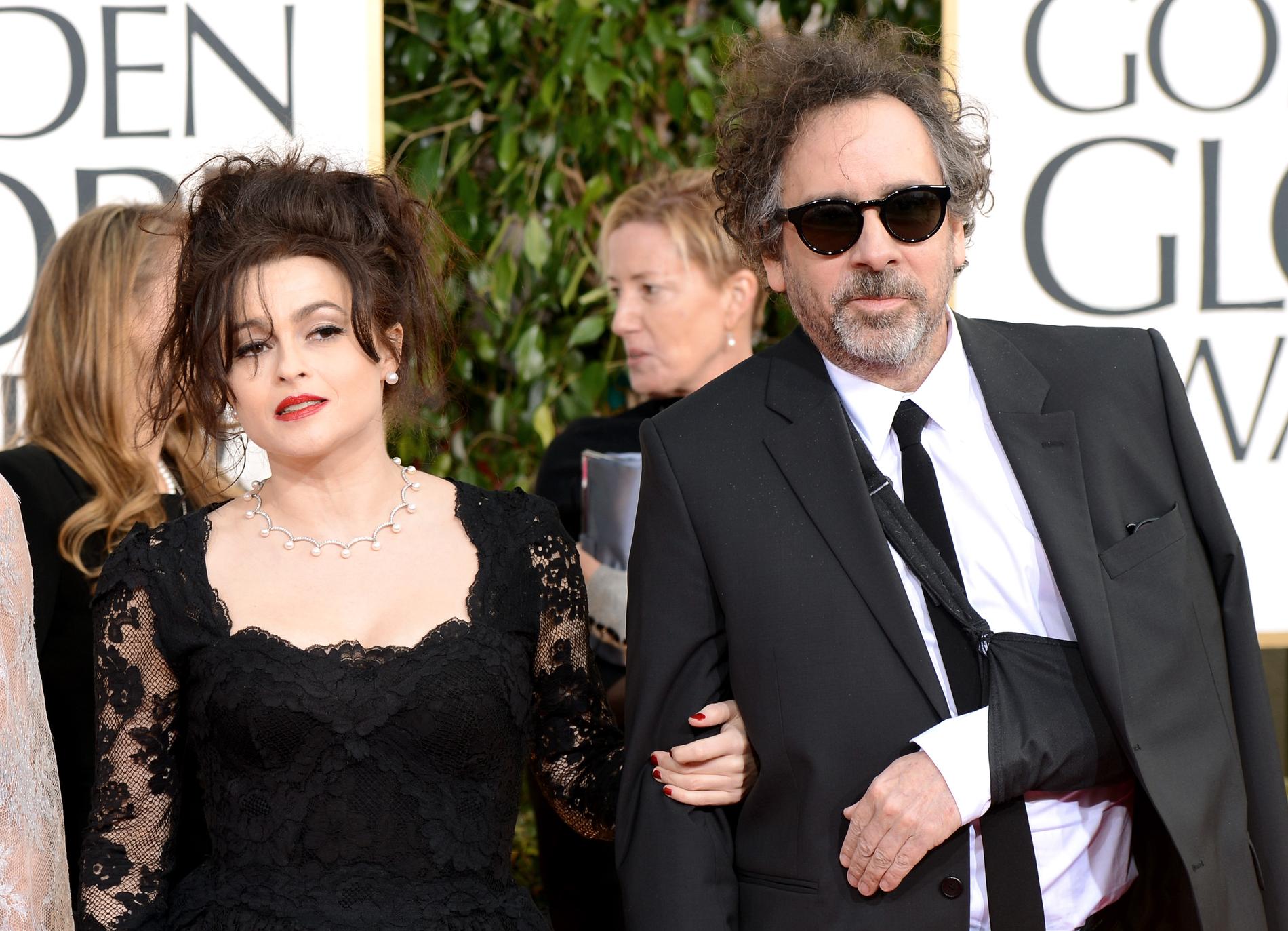 Helena Bonham-Carter och Tim Burton.