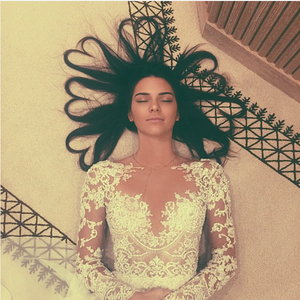 Kendall Jenners bild som tidigare hade flest likes någonsin på instagram.