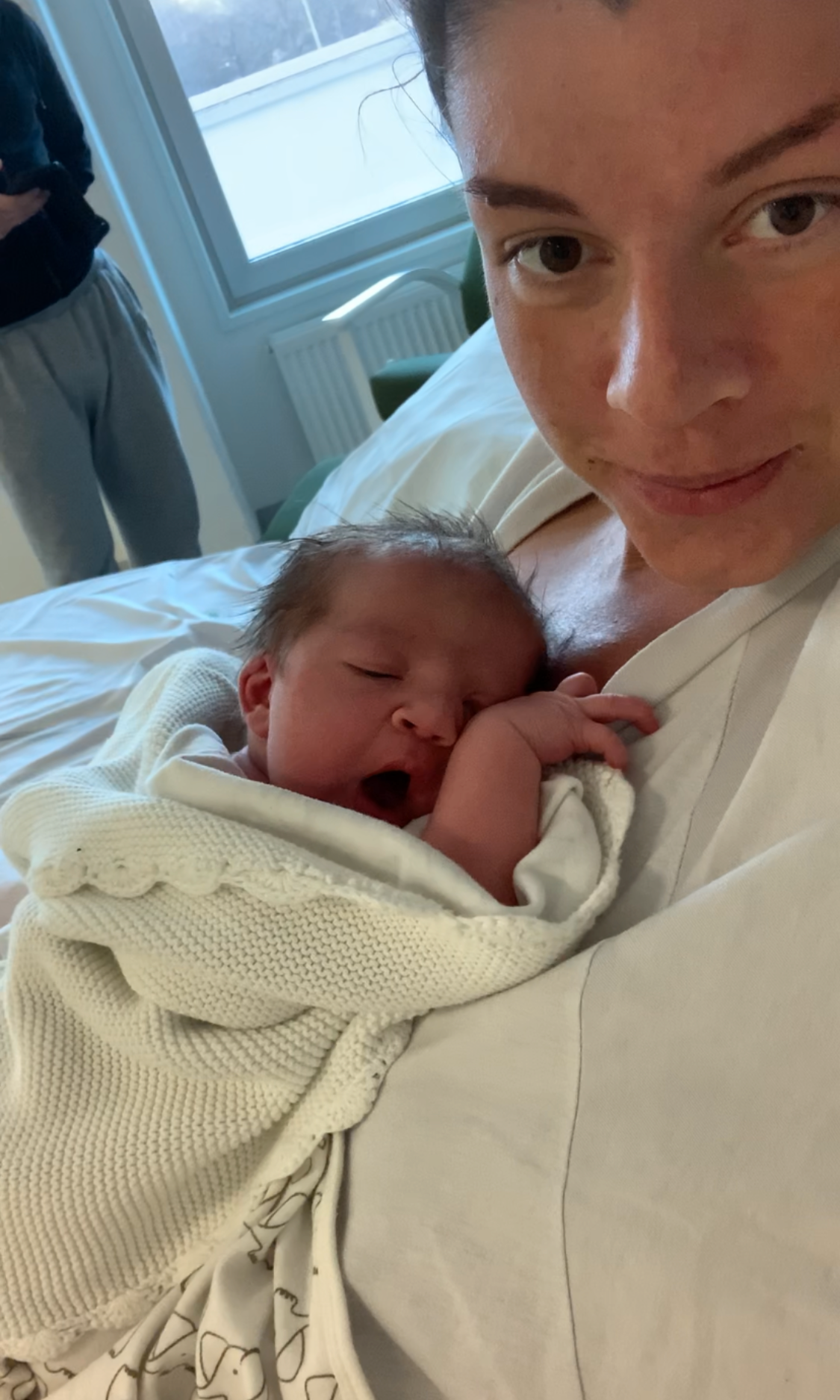 Mikael Sandströms dotter Mimmi har fått sitt andra barn. 