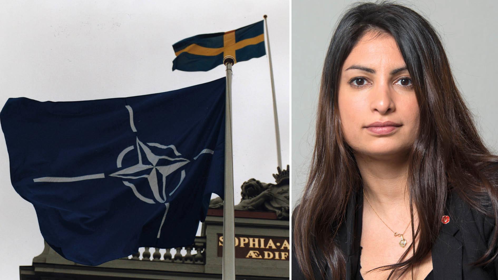 Vänsterpartiet säger nej till Nato. Det måste också svenska folket få chansen att göra. Vi anser att detta görs bäst i en folkomröstning, skriver Nooshi Dadgostar.