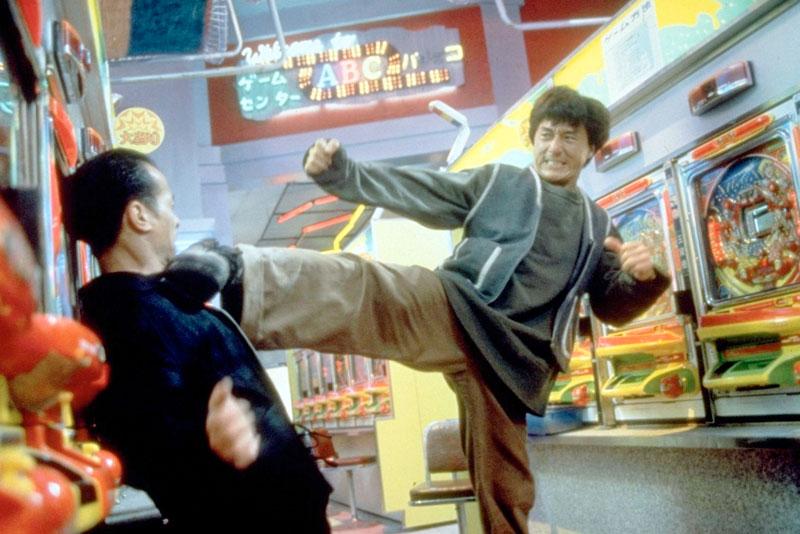 Jackie Chan i filmen Thunderbolt.