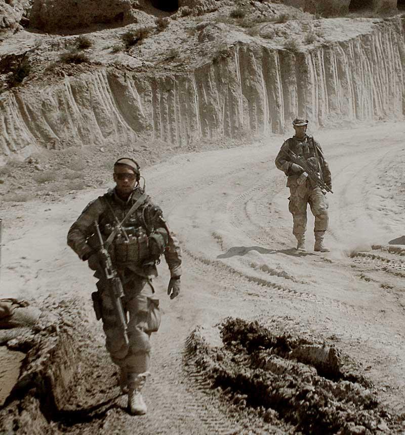 Svenska soldater i Afghanistan.