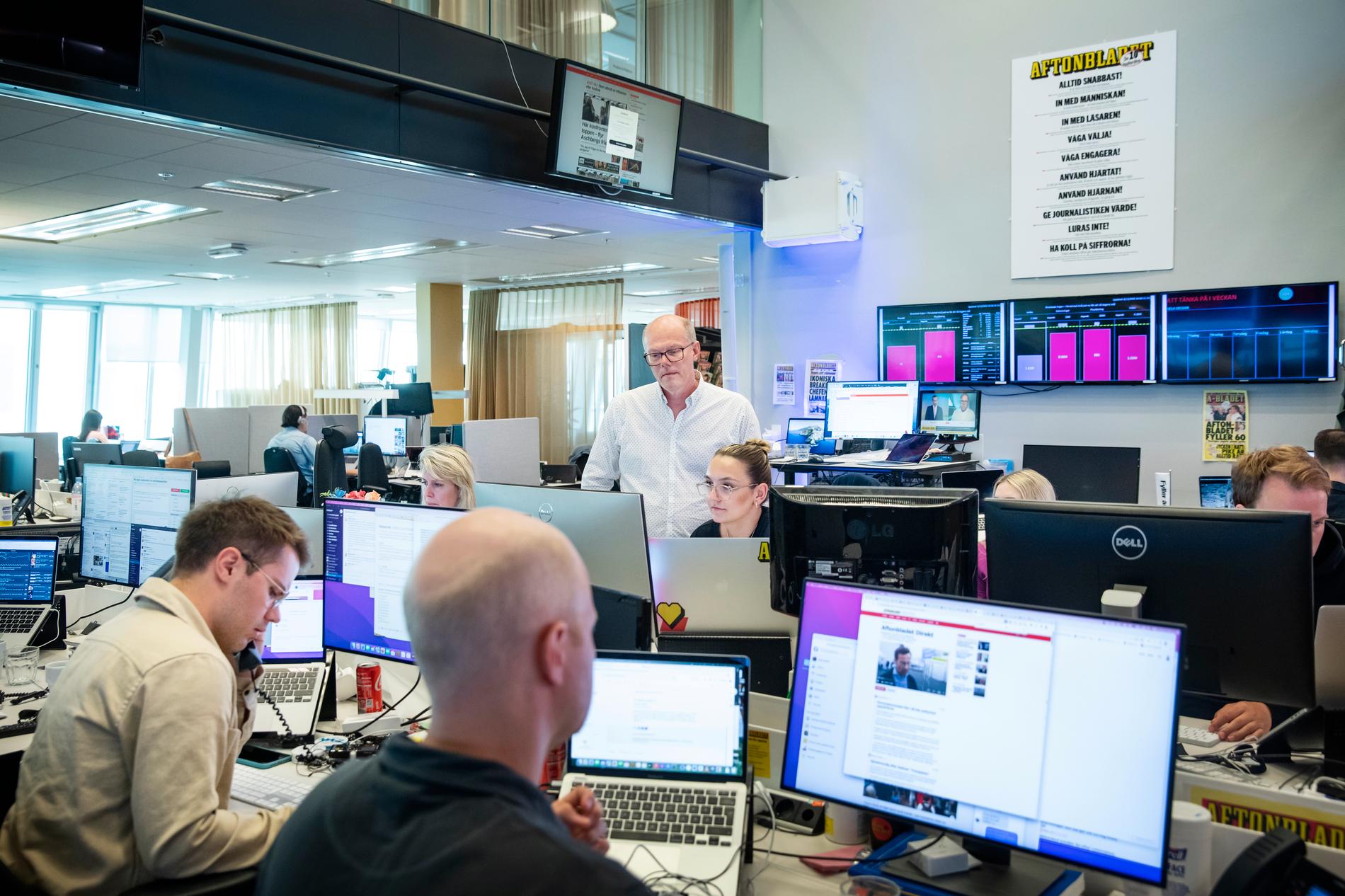 På Aftonbladets breaking news-desk är du i centrum för de stora händelserna.