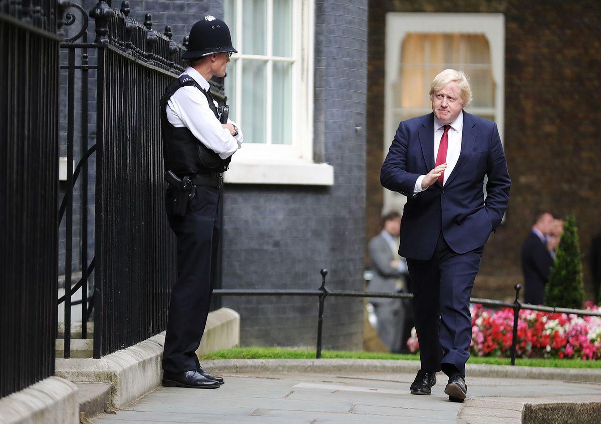 Boris Johnson i juli 2016.