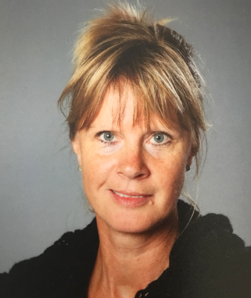 Läraren Marie Grungner på Fårösundsskolan.