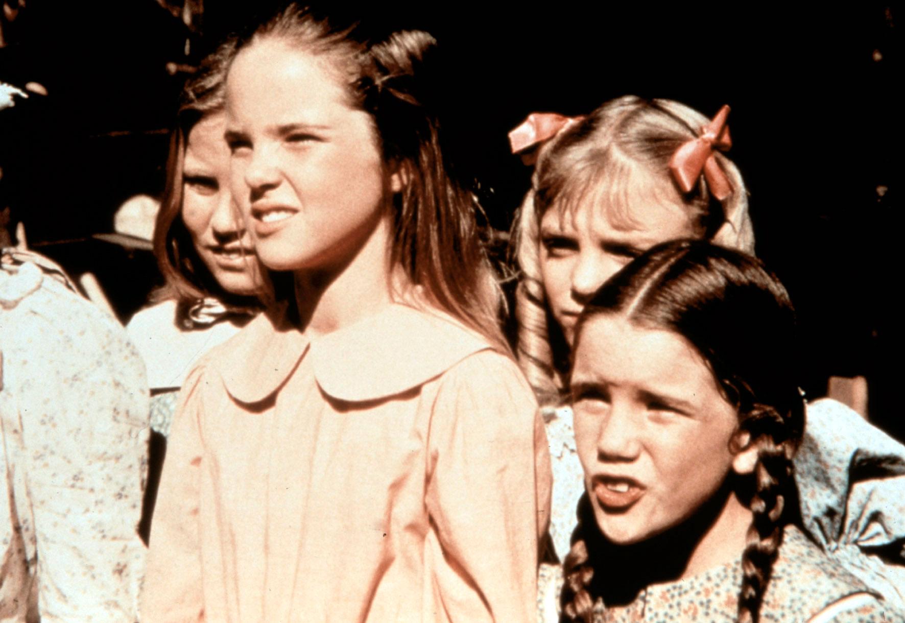 Melissa Gilbert (till höger) i ”Lilla huset på prärien”.