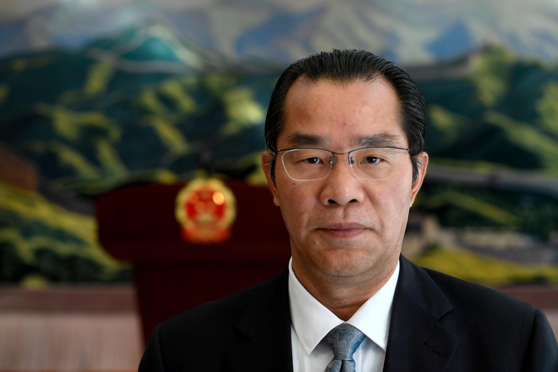 Kinas ambassadör Gui Congyou. 