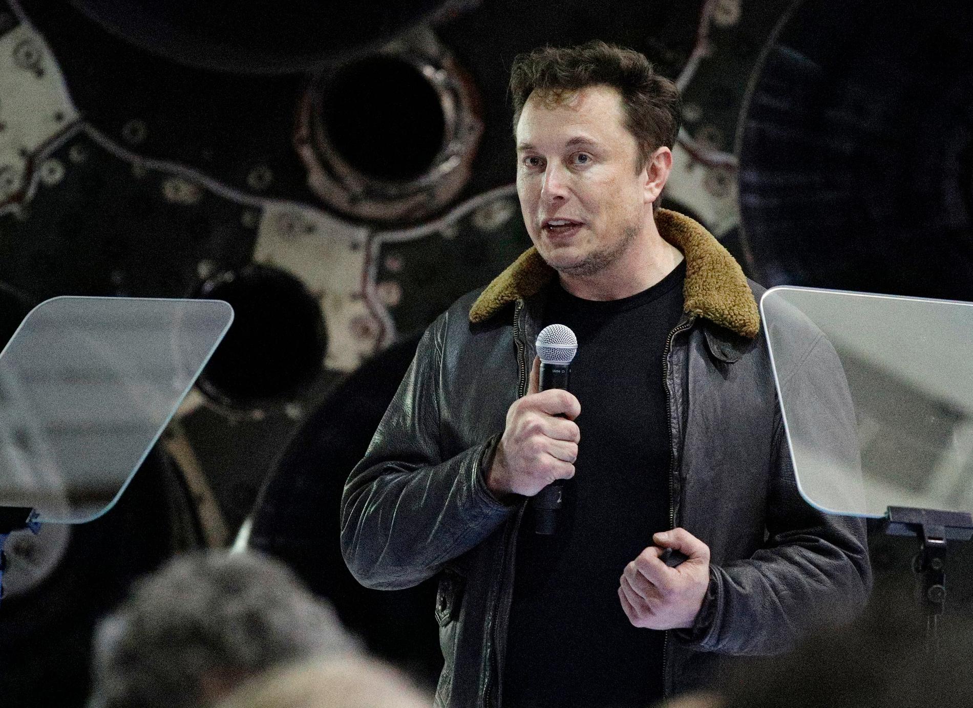Space X-grundaren Elon Musk har blivit känd som en sann visionär. 2002 startade han sitt rymdföretag.