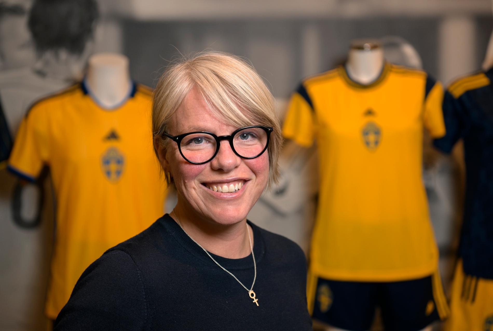 Caroline Waldheim hoppar av som kandidat till ordförandeposten i Svenska fotbollförbundet. Arkivbild.