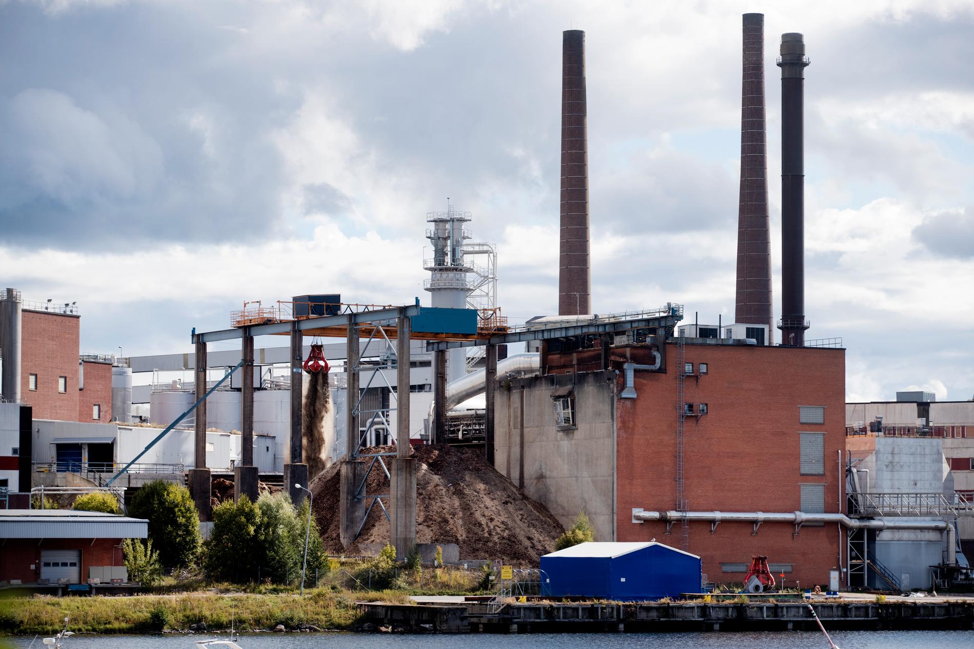 Renewcell överväger en miljardsatsning på en återvinningsanläggning i Ortvikens industriområde. Arkivbild.