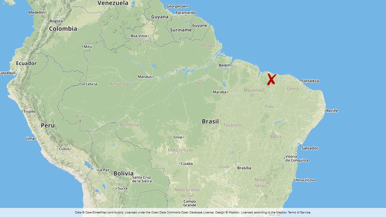 Skjutningen ägde rum i Cana Brava-reservatet i östra Brasilien.