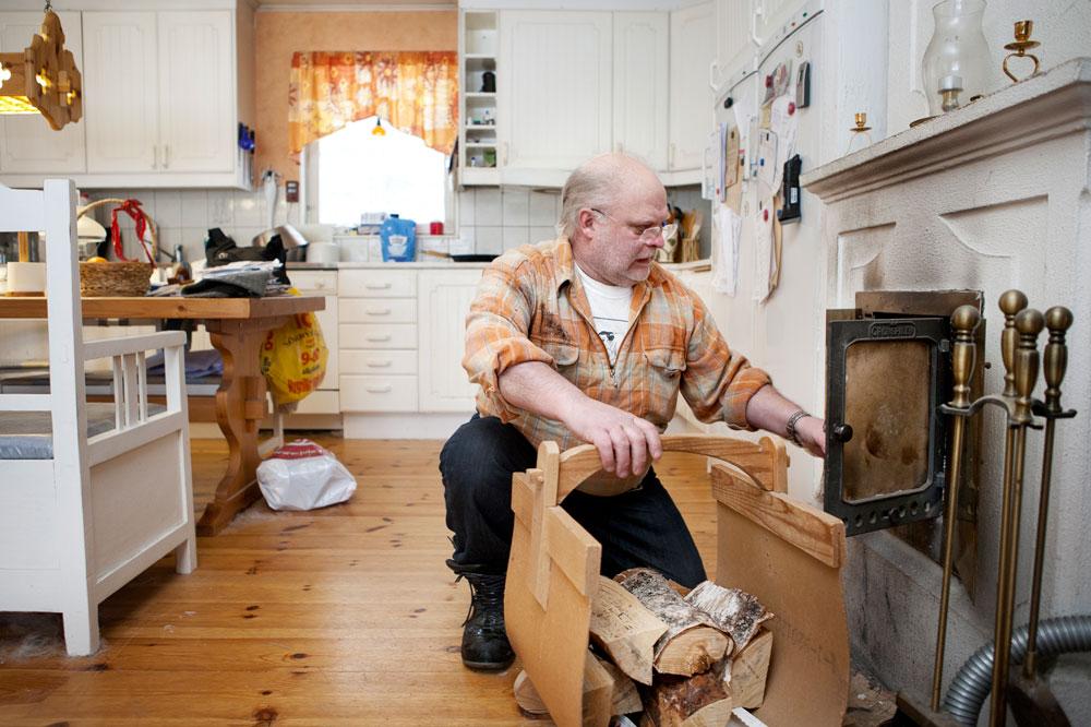 Bernt-Åke Öhman, 63, är sjukpensionär efter att ha jobbat som mekaniker sedan 13 års ålder.