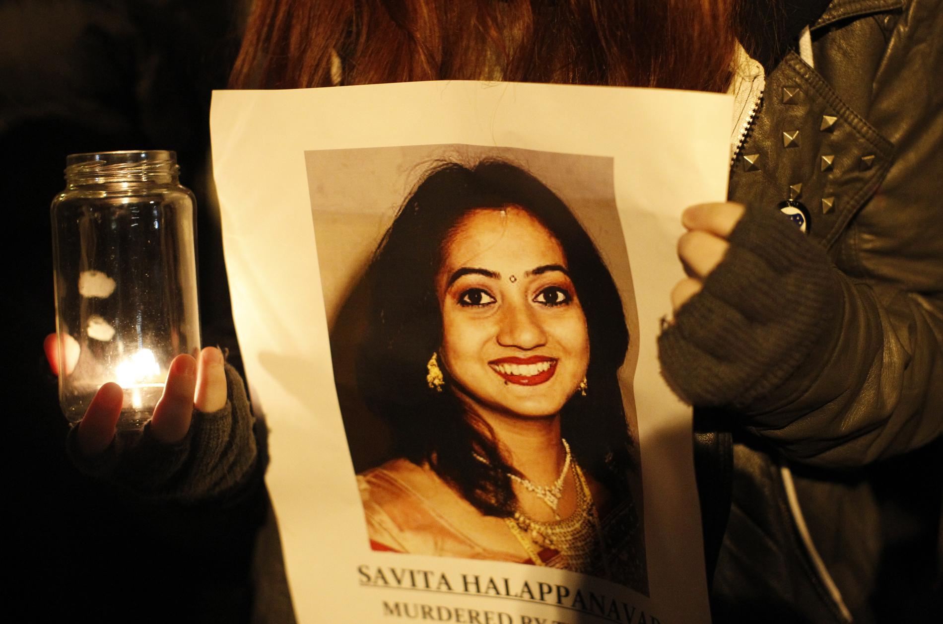 Savita Halappanavar blev 31 år gammal. 