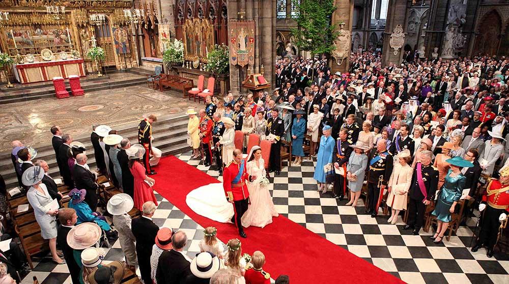 Prins William och Kate gifte sig i Westminster Abbey 2011. 
