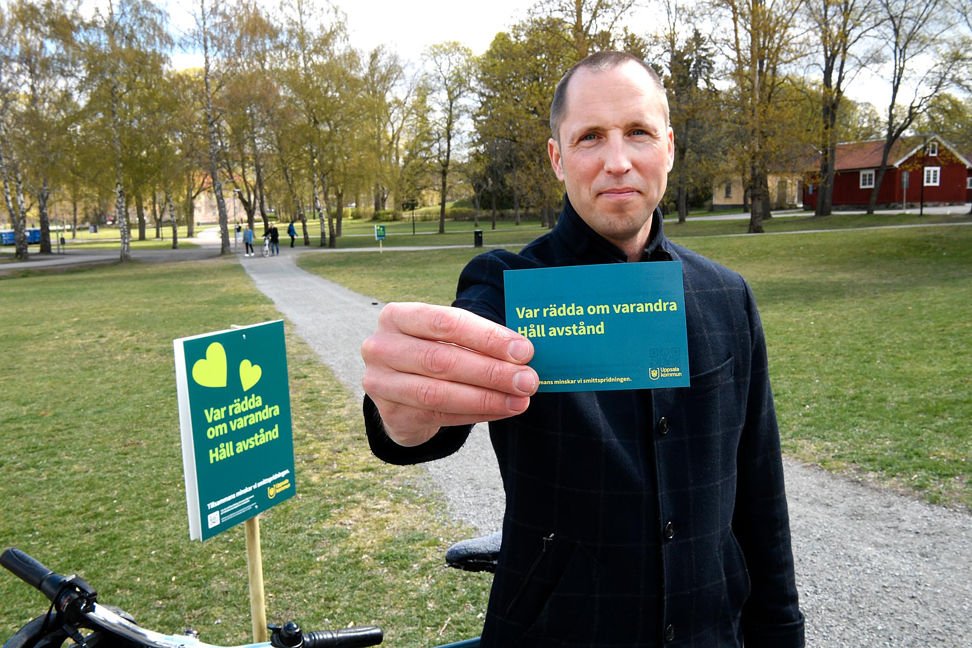 Uppsala kommuns krisplan för att förhindra folksamlingar på sista april lyckades.