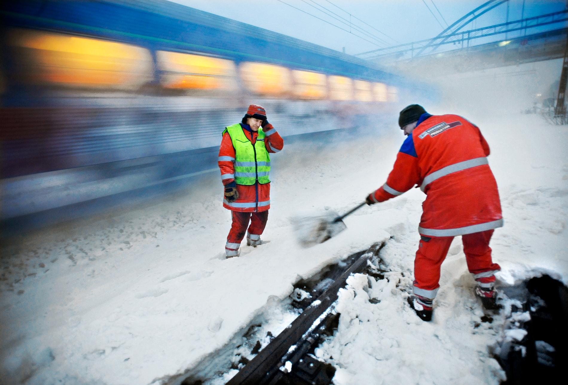 Snön brukar ställa till det rejält i tågtrafiken. Varje år. 