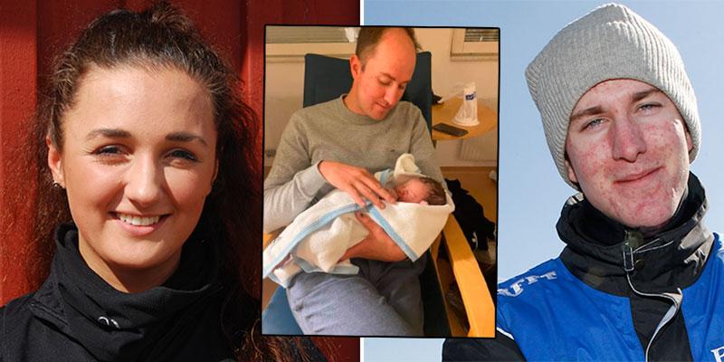 Christoffer Eriksson och Isabella Bergh har fått en liten dotter: ”Man förstår det inte riktigt att man är förälder”