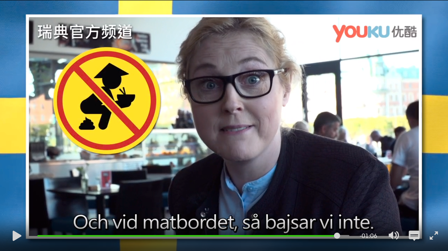 ”Svenska nyheter” skojade bland annat om att man inte ska bajsa vid matbordet. 