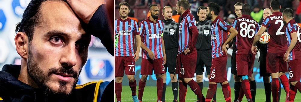 Erkan Zengin i nytt blåsväder i Trabzonspor