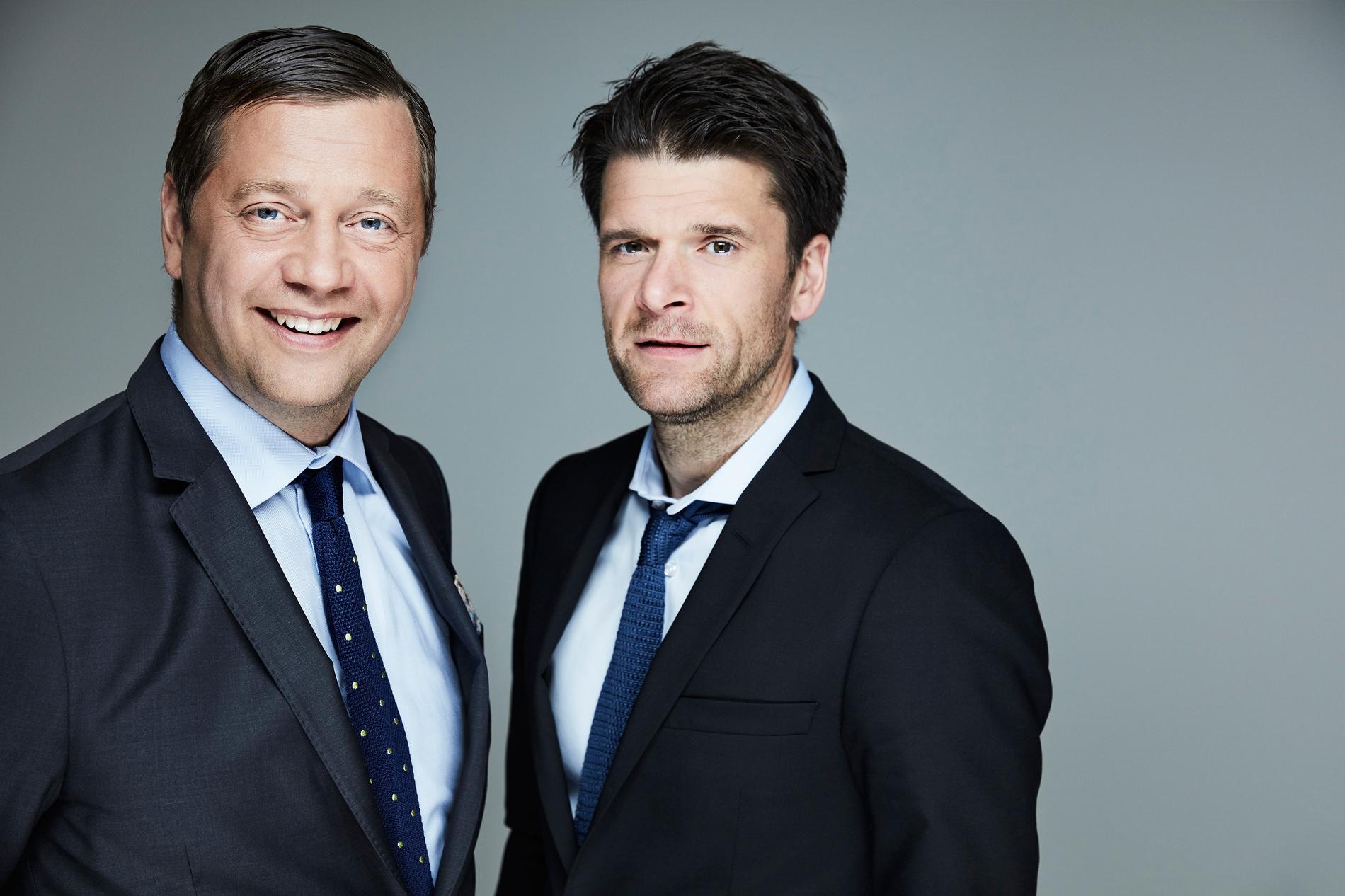 Johan Petersson och Peter Magnusson är ”expertkommentatorer” på den nya gameshowen Wild Things.