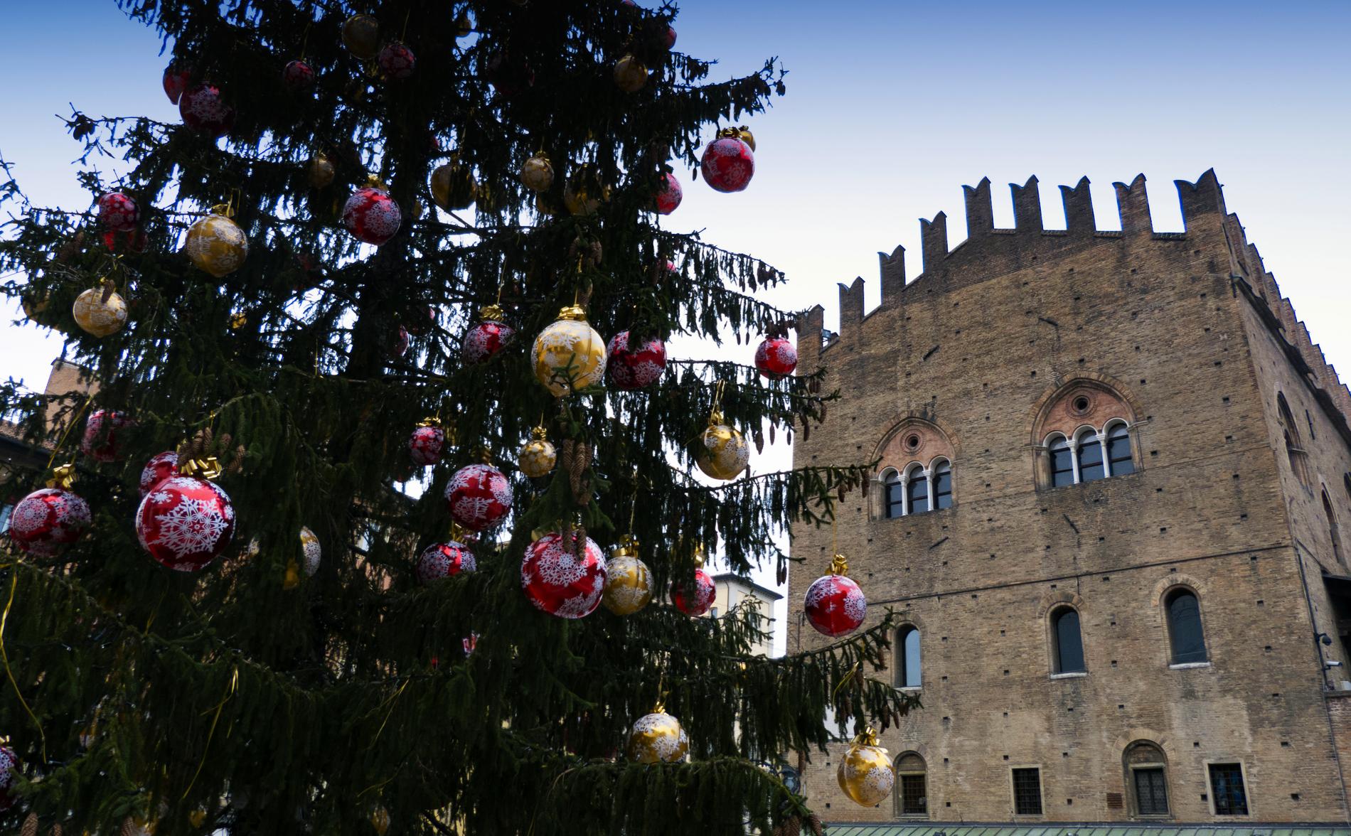 I Bologna finns det ett antal julmarknader. 