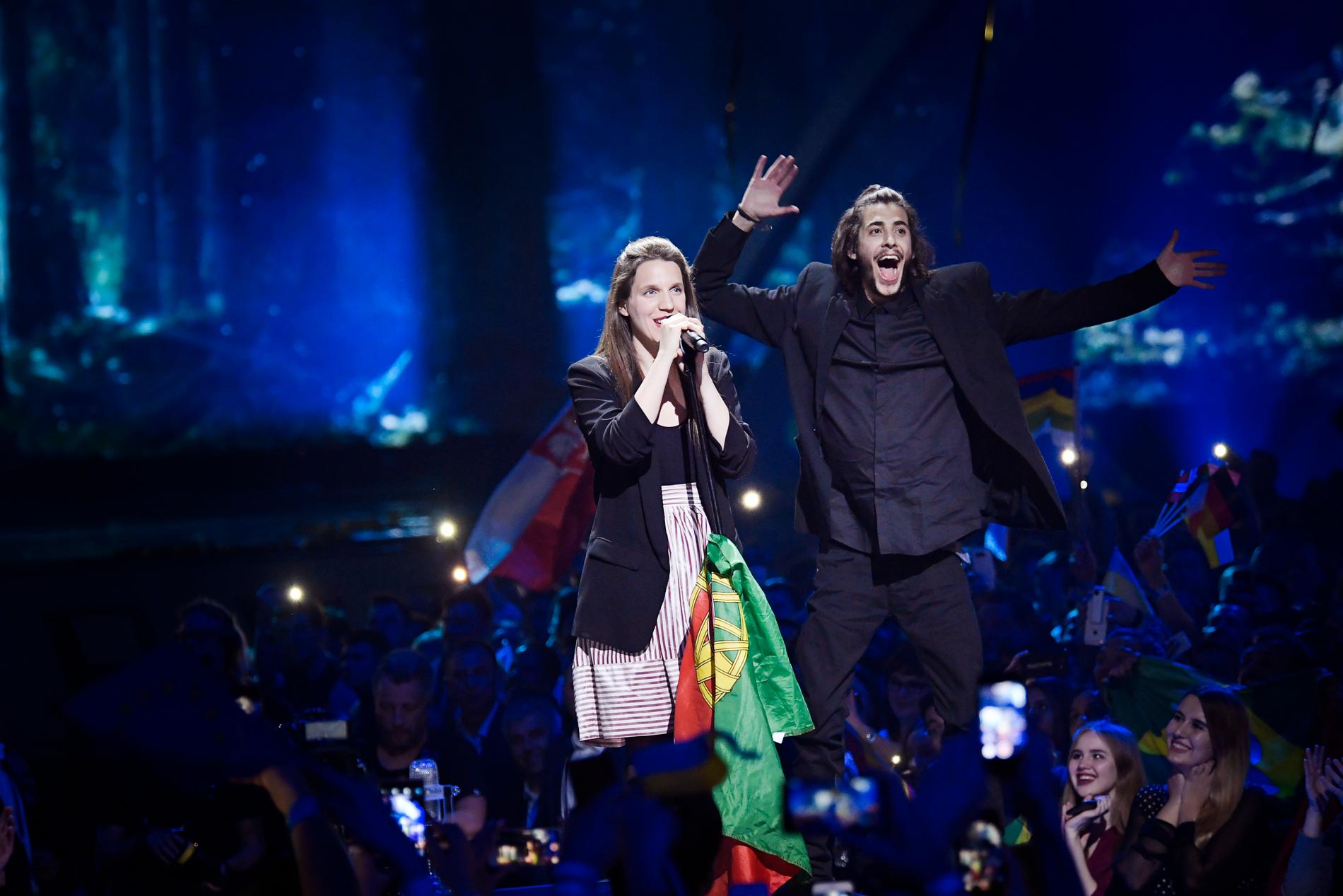 Portugals Salvador Sobral  vann Eurovision 2017. 