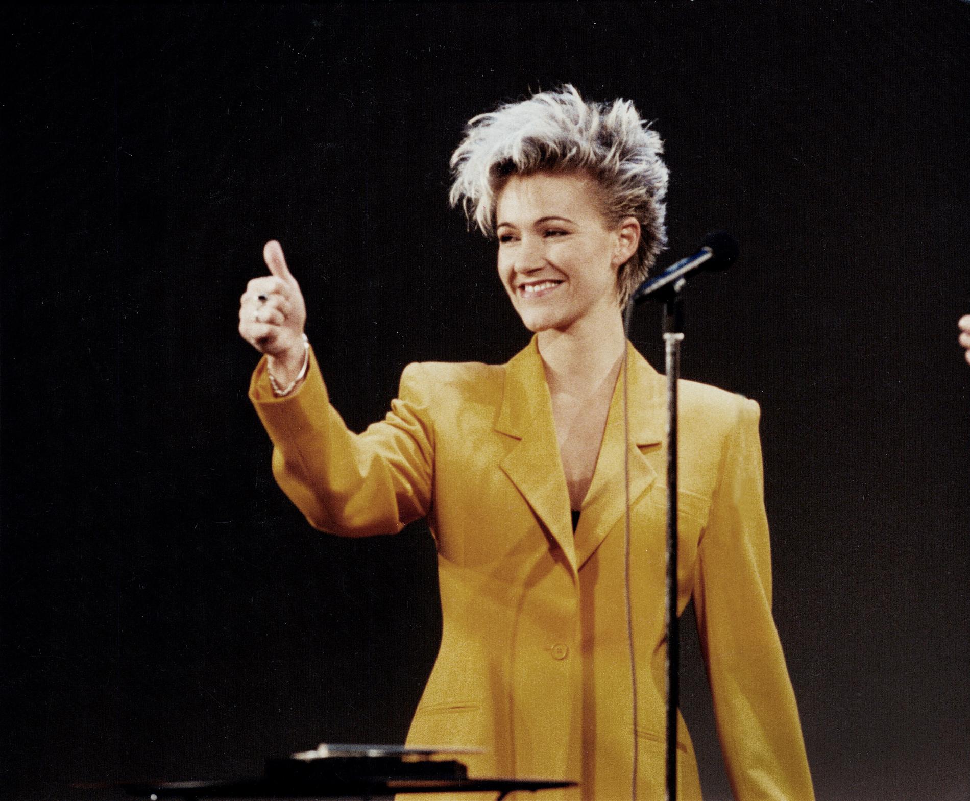 Marie Fredriksson 1990.