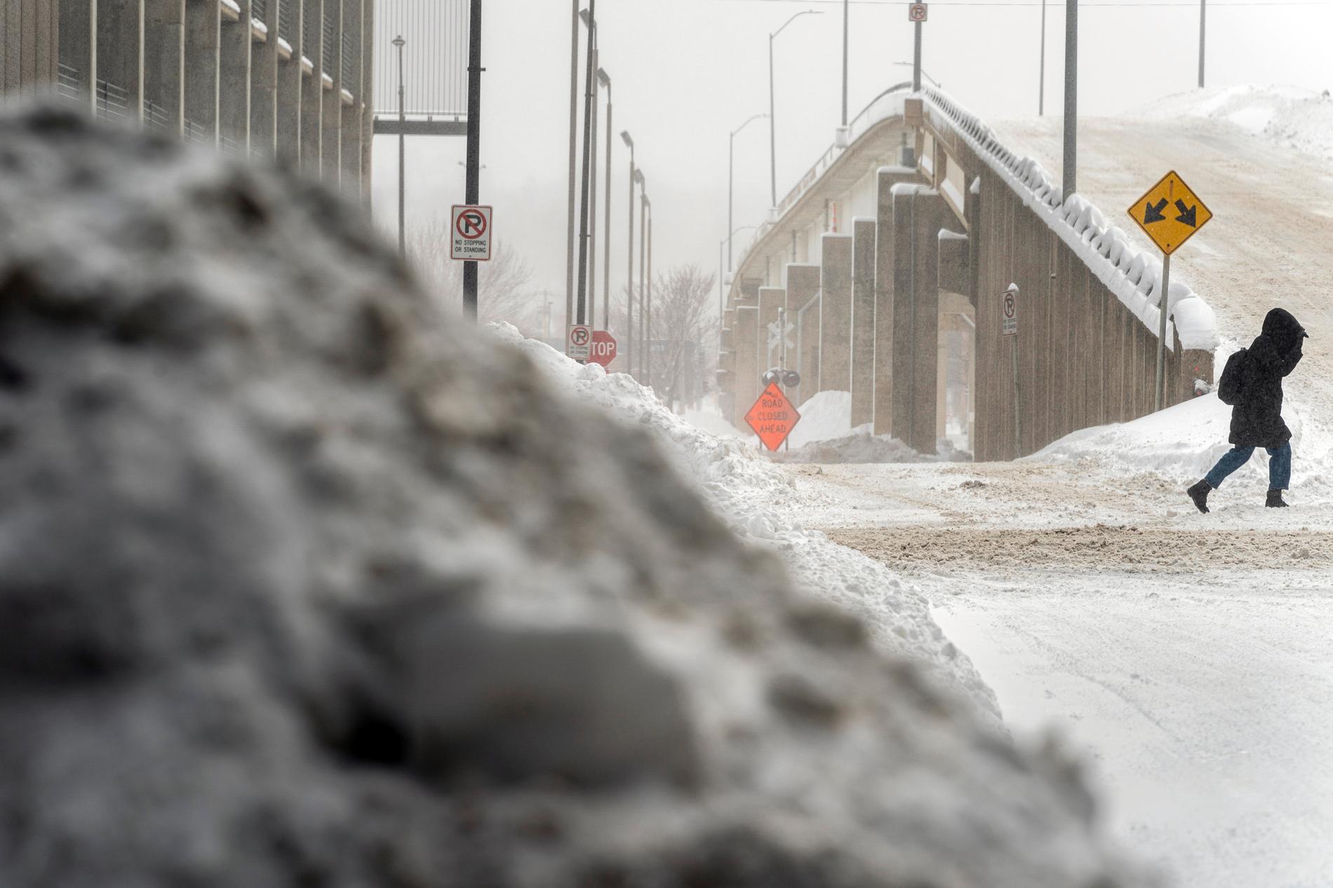 Det är rejält vinterväder i Iowa just nu. Ner mot minus 29 grader säger prognosen. 