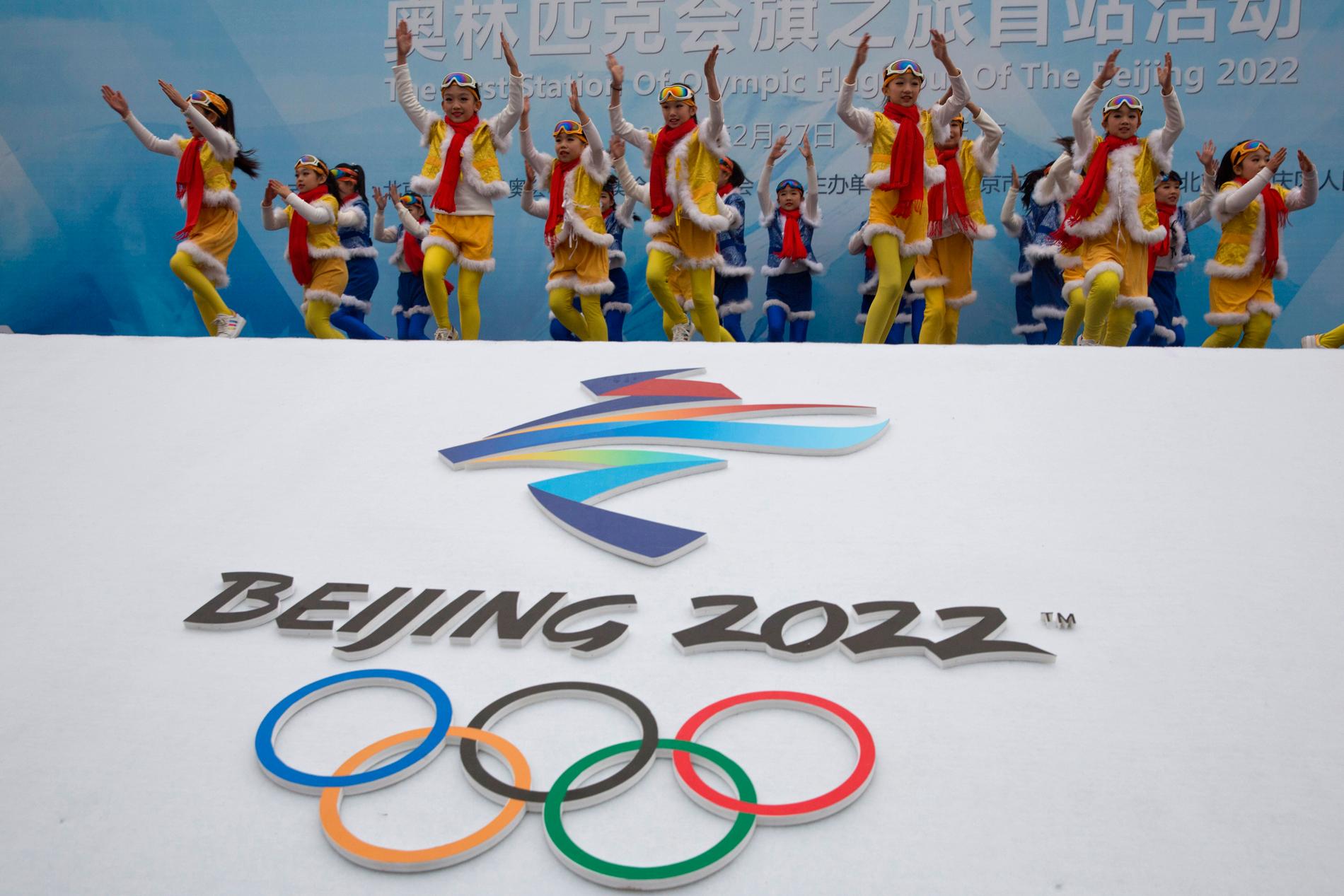 Coronapandemin, eller politik, kan ställa till problem för vinter-OS i Peking 2022. Arkivbild.
