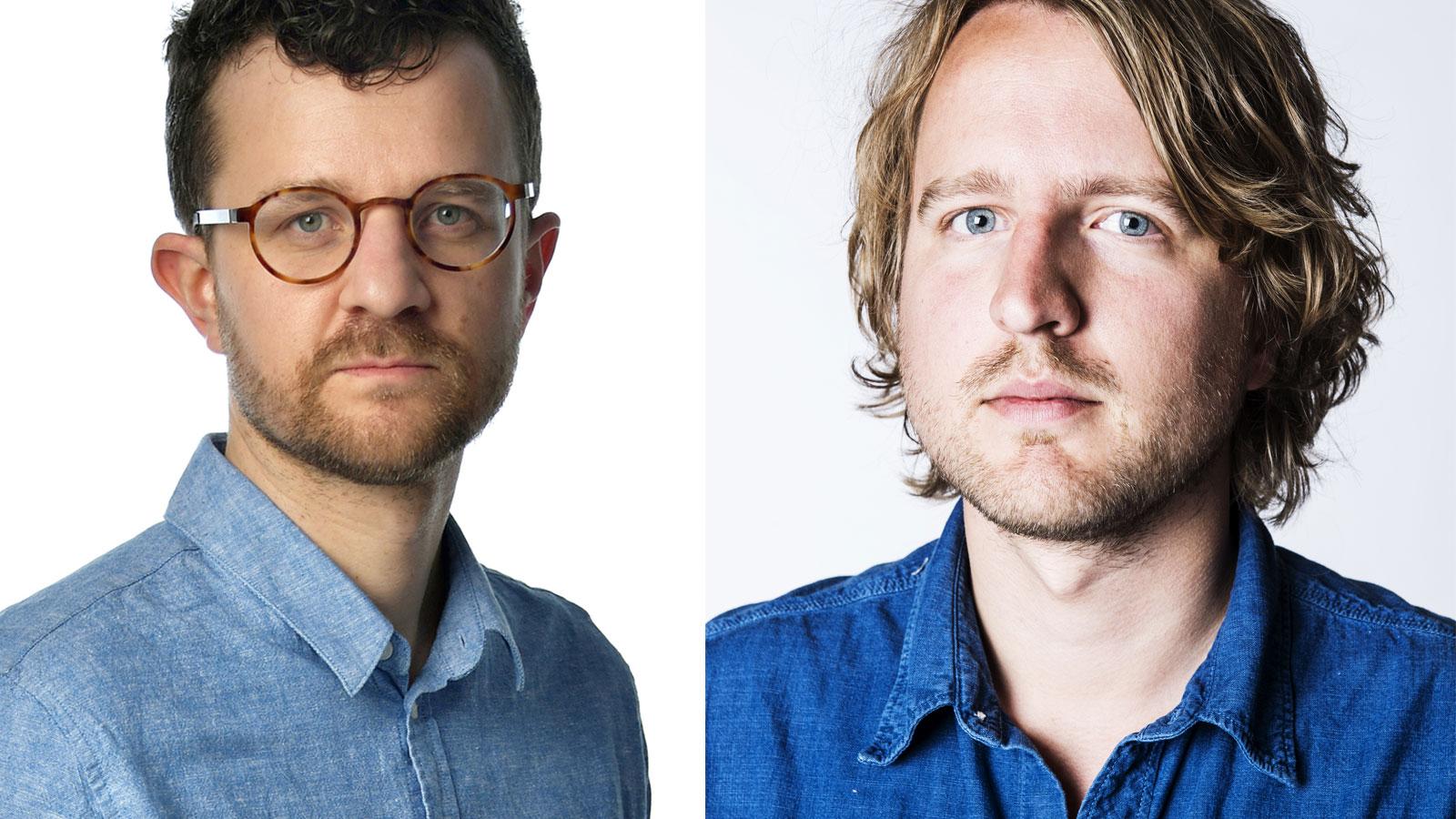 Pär Karlsson och Olof Svensson, politikreportrar på Aftonbladet.