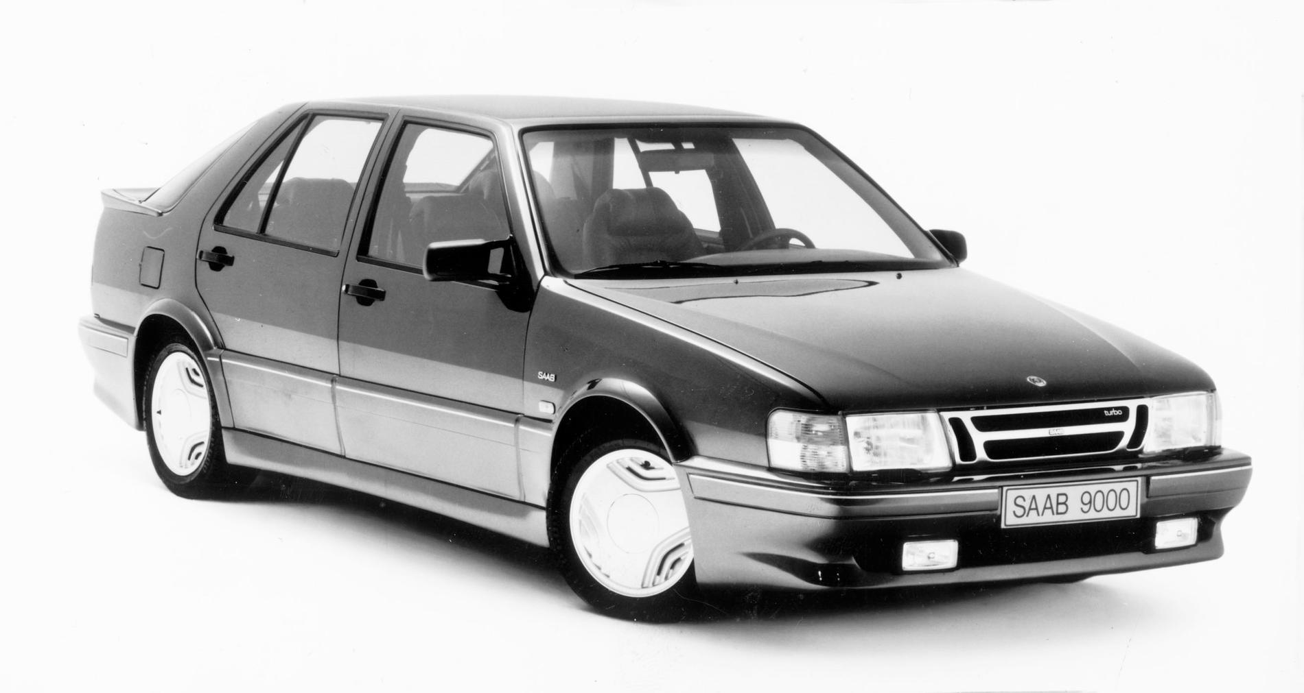 Saab 9000 årsmodell 1986.