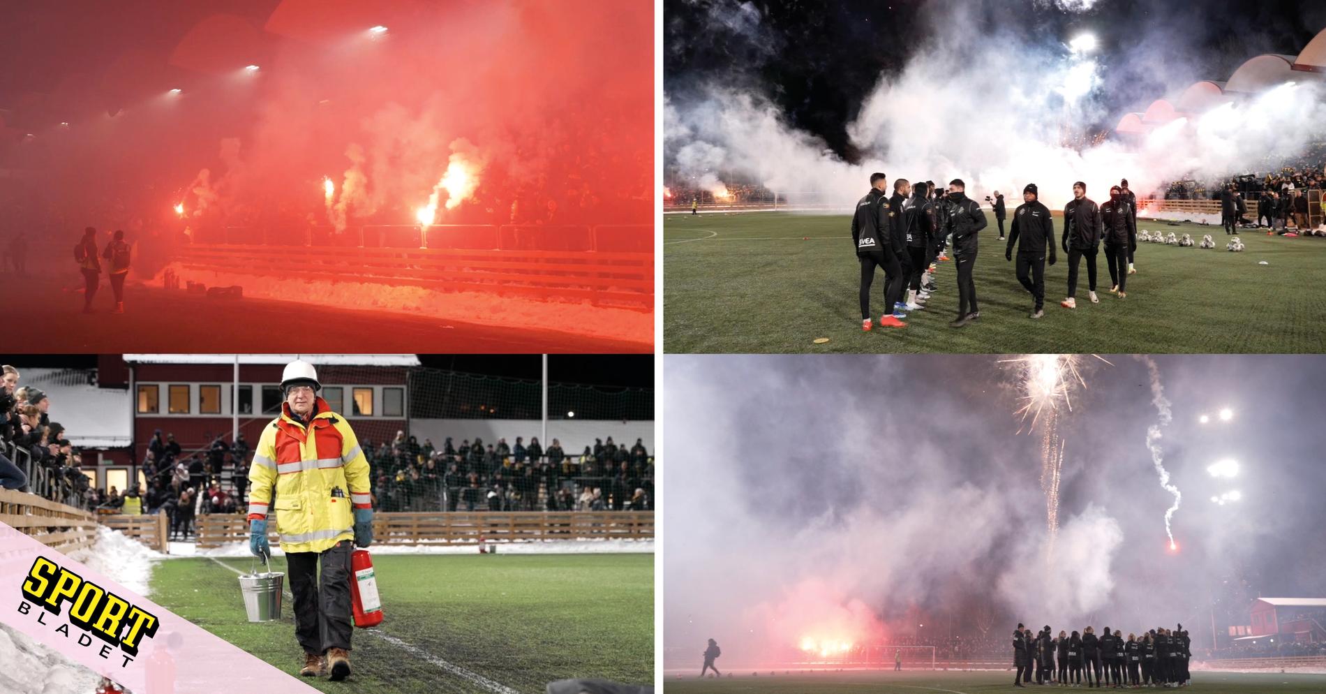 AIK’s 2024 Pre-Season: Men’s and Women’s Teams Kick Off with Spectacular Fireworks Display