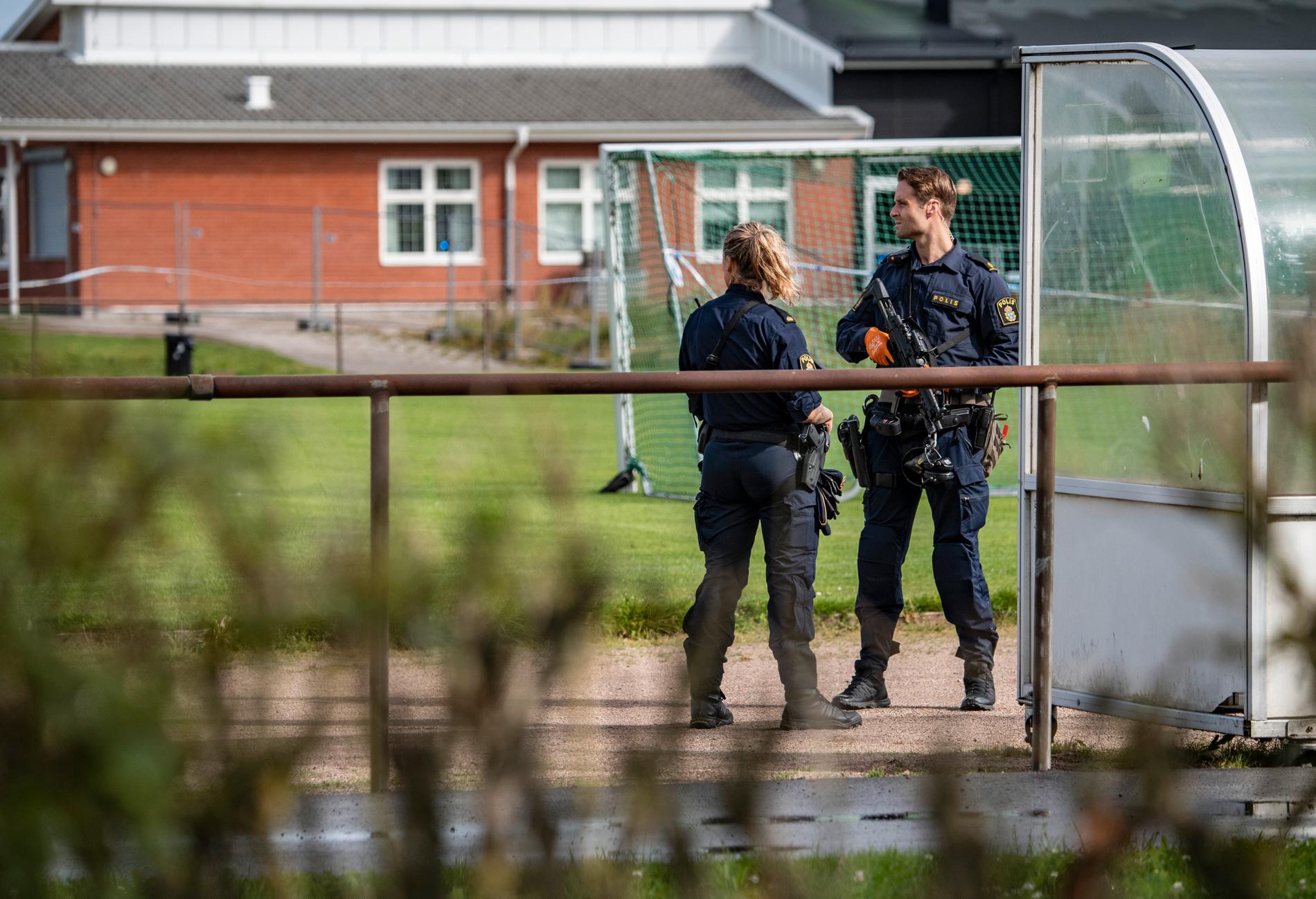 Poliser i Skåne.