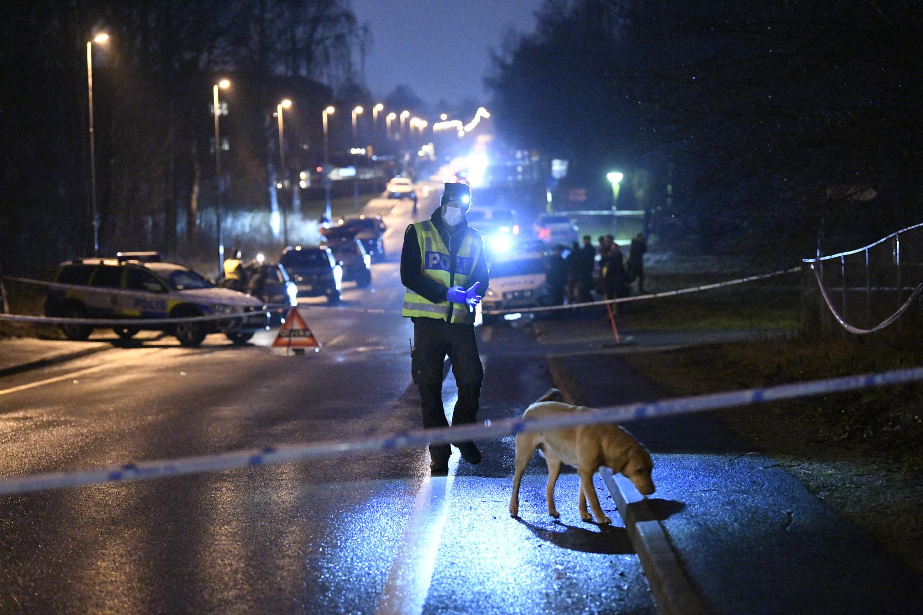 Polisen misstänker att flera gärningsmän ligger bakom skottdådet i Hässleholm.