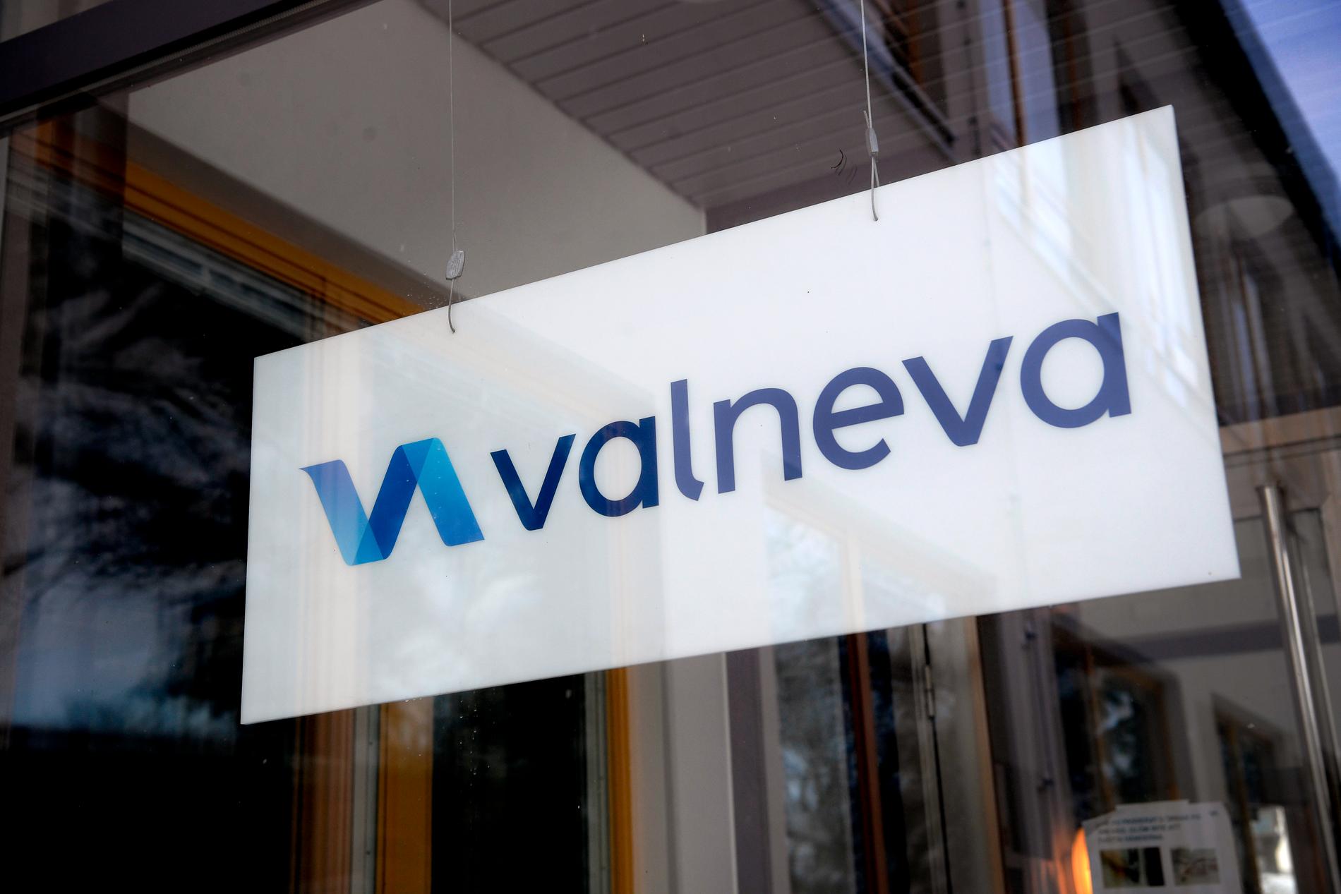 Vaccinföretaget Valnevas kontor i Solna. Arkivbild.