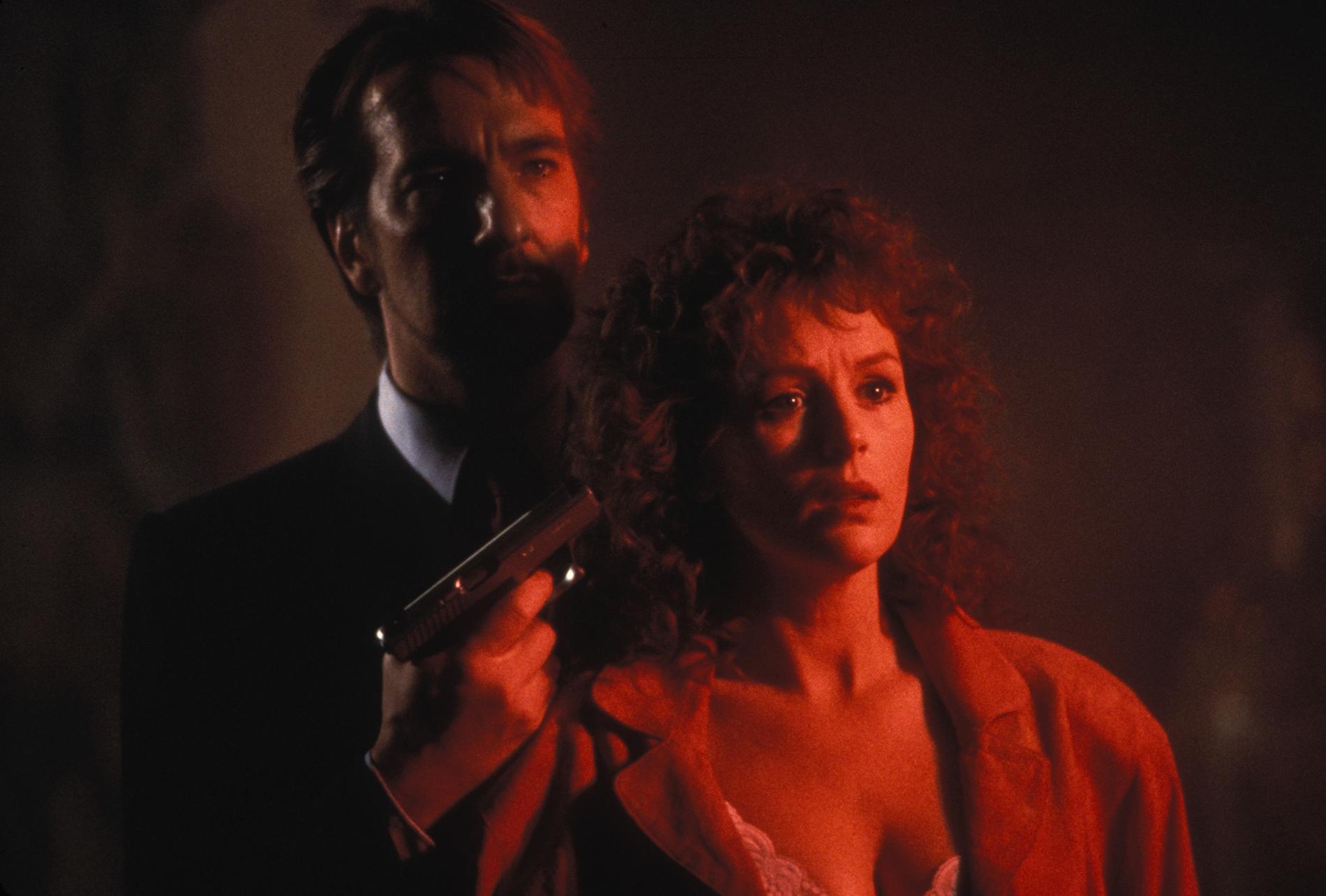 lan Rickman och Bonnie Bedelia "Die Hard" 1988