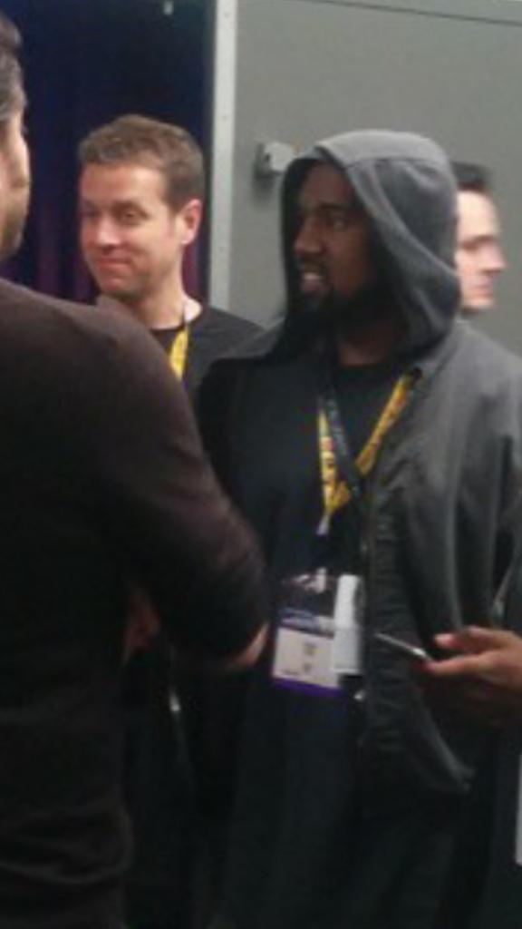 Kanye West på E3.