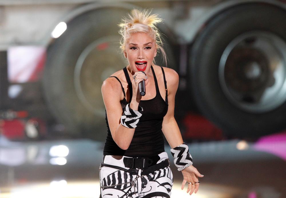 Gwen Stefani på scen.