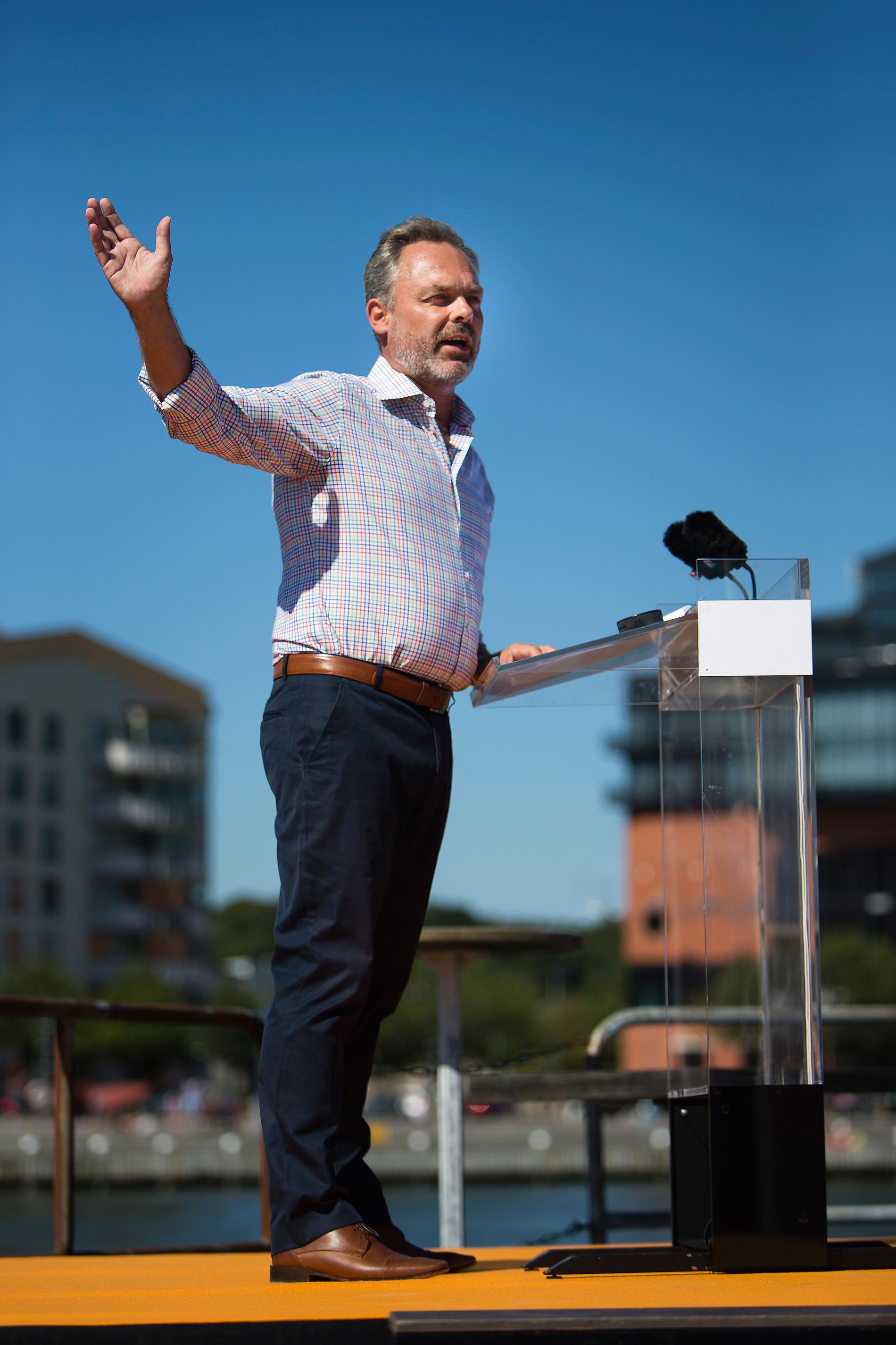 Folkpartiledaren Jan Björklund