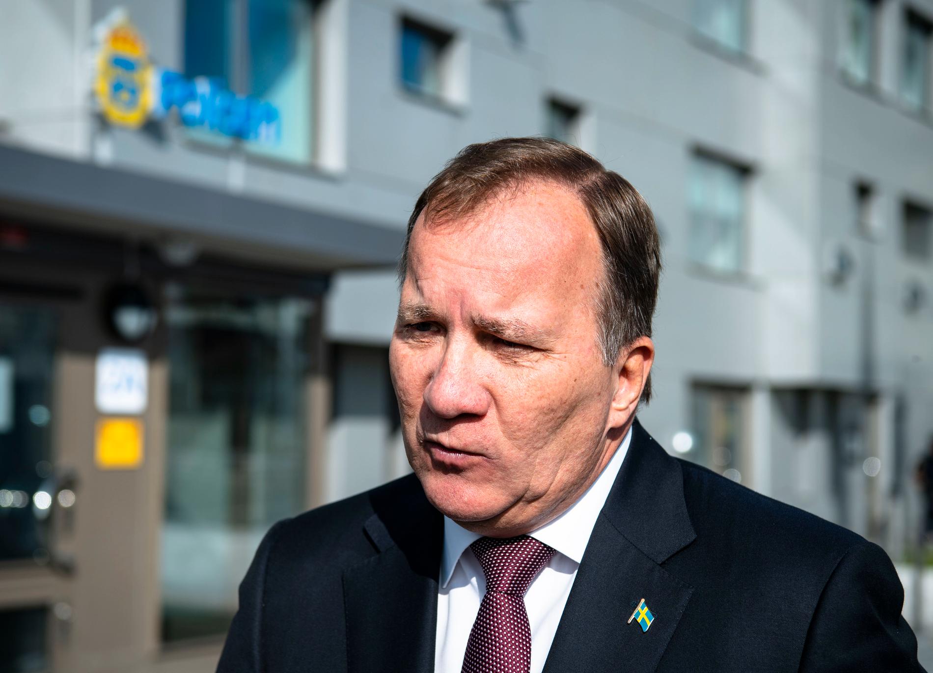 ”Avskyvärt”, säger statsminister Stefan Löfven (S) om hoten mot SVT:s personal.