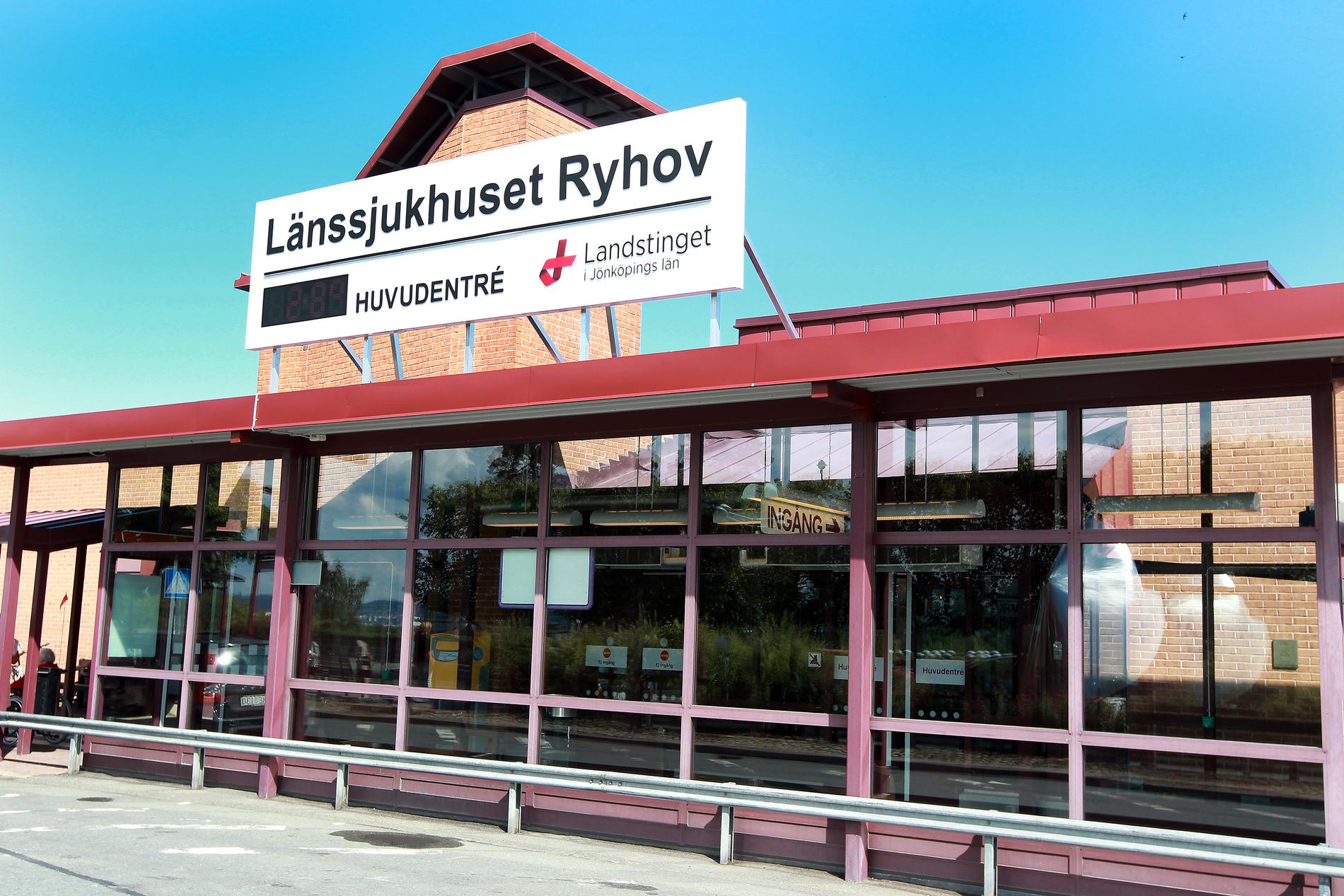 Länssjukhuset Ryhov i Jönköping. 
